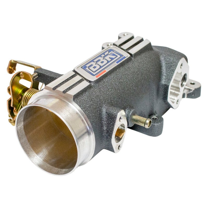 BBK 96-04 Mustang 4.6 GT 73mm Throttle Intake BBK Power Plus Series - Charcoal - Crew Original