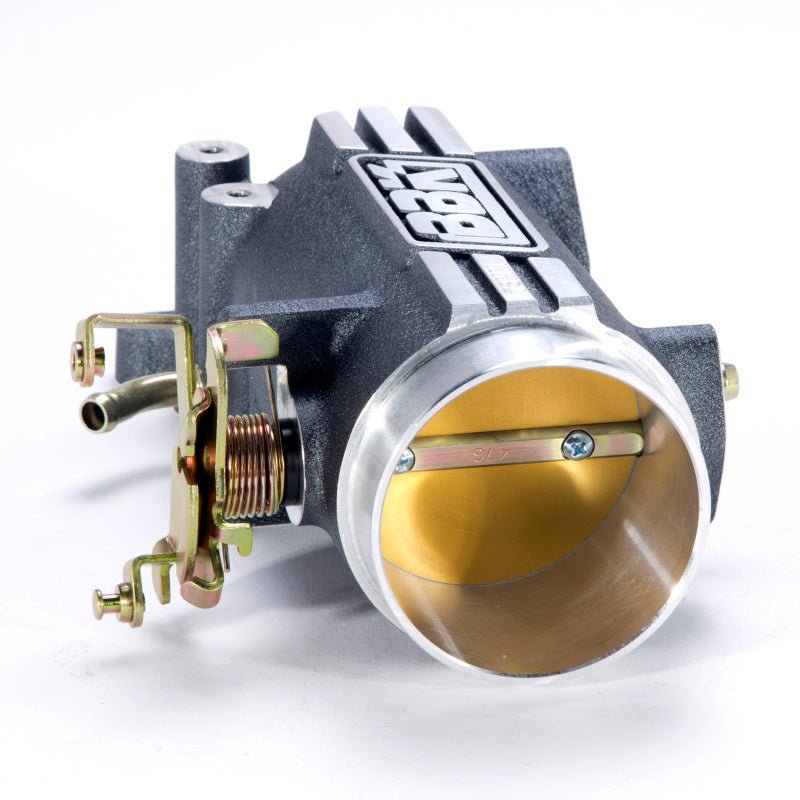 BBK 96-04 Mustang 4.6 GT 73mm Throttle Intake BBK Power Plus Series - Charcoal - Crew Original