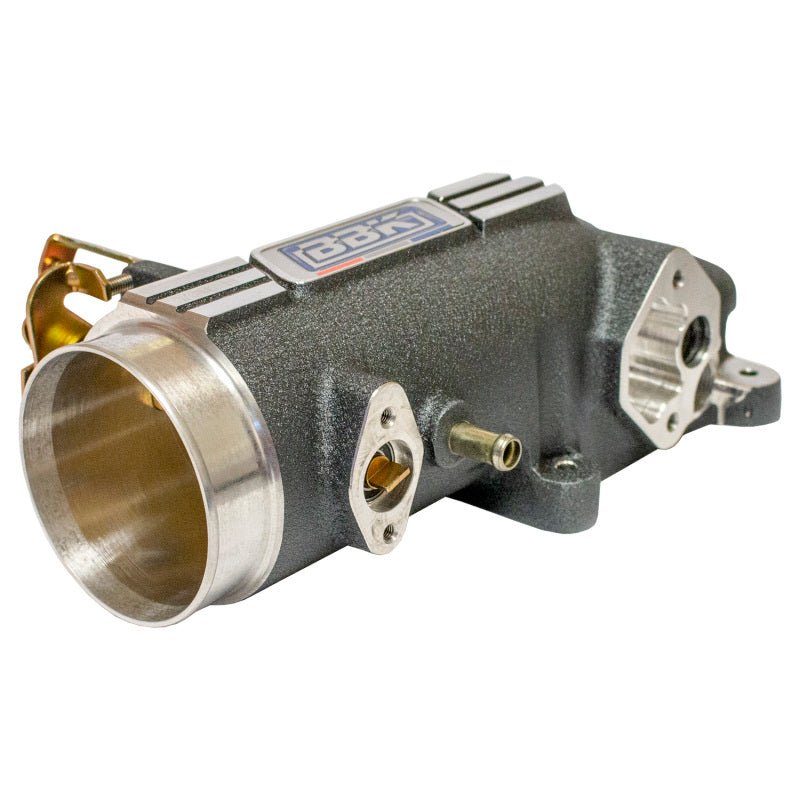 BBK 96-04 Mustang 4.6 GT 73mm Throttle Intake BBK Power Plus Series - Charcoal - Crew Original