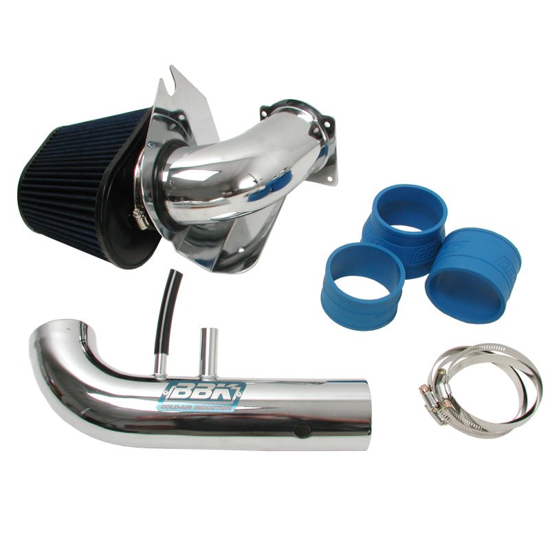 BBK 96-04 Mustang 4.6 GT Cold Air Intake Kit - Chrome Finish - Crew Original