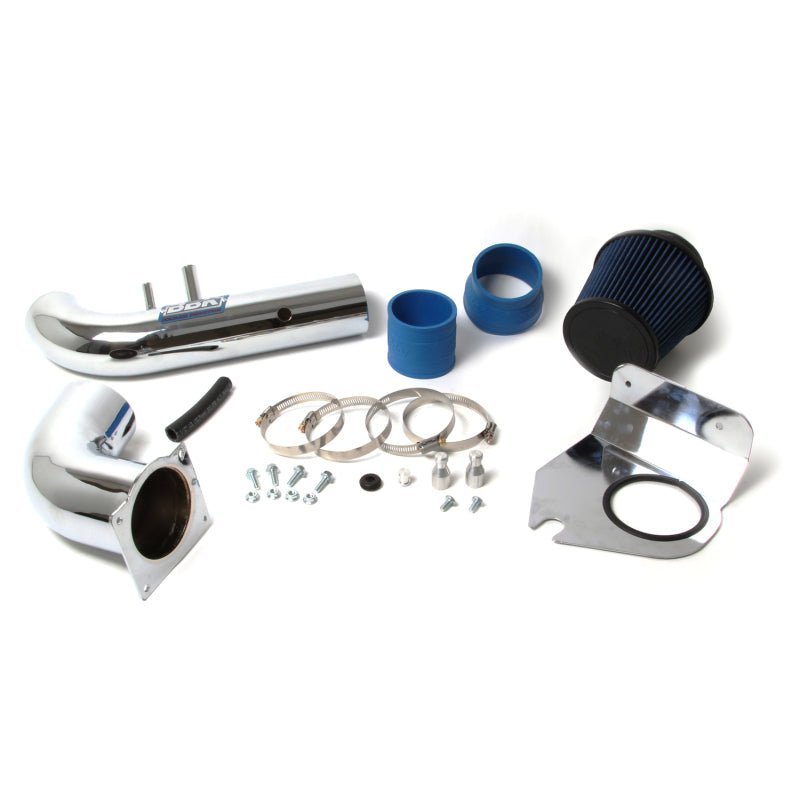 BBK 96-04 Mustang 4.6 GT Cold Air Intake Kit - Chrome Finish - Crew Original