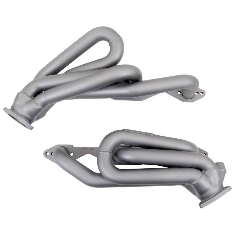 BBK 96-98 GM Truck SUV 5.0 5.7 Shorty Tuned Length Exhaust Headers - 1-5/8 Titanium Ceramic - Crew Original