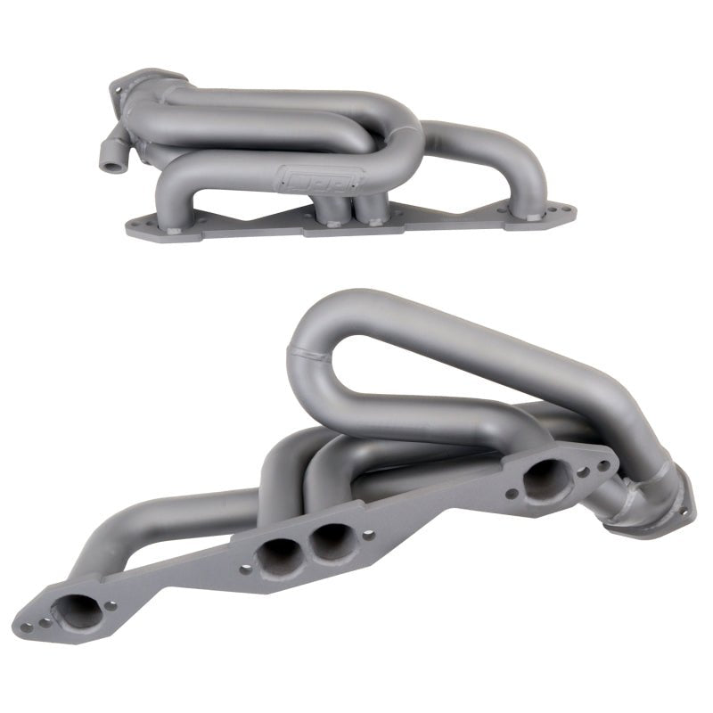 BBK 96-98 GM Truck SUV 5.0 5.7 Shorty Tuned Length Exhaust Headers - 1-5/8 Titanium Ceramic - Crew Original