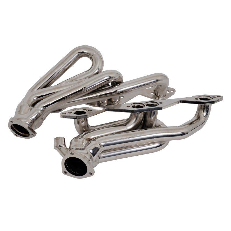 BBK 96-98 GM Truck SUV 5.0 5.7 Shorty Tuned Length Exhaust Headers - 1-5/8 Titanium Ceramic - Crew Original