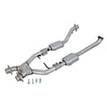 BBK 96-98 Mustang 4.6 Cobra High Flow X Pipe With Catalytic Converters - 2-1/2 - Crew Original
