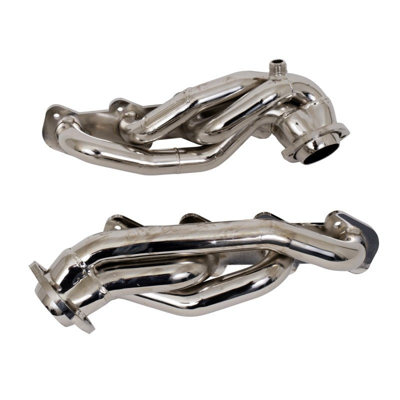 BBK 99-03 Ford F Series Truck 5.4 Shorty Tuned Length Exhaust Headers - 1-5/8 Chrome - Crew Original