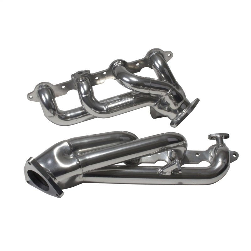BBK 99-04 GM Truck SUV 4.8 5.3 Shorty Tuned Length Exhaust Headers - 1-3/4 Chrome - Crew Original