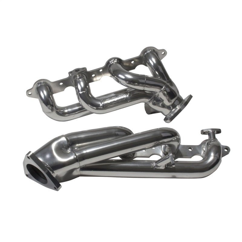 BBK 99-04 GM Truck SUV 4.8 5.3 Shorty Tuned Length Exhaust Headers - 1-3/4 Chrome - Crew Original