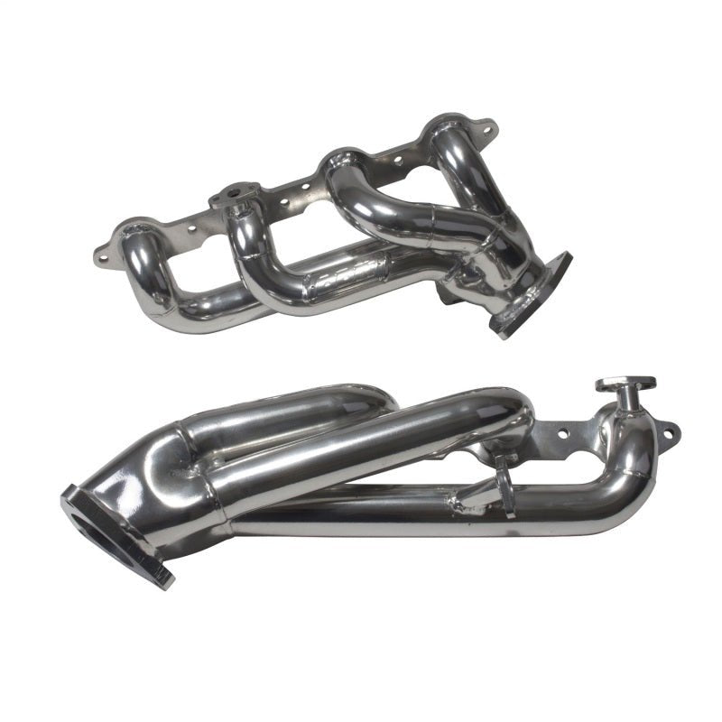 BBK 99-04 GM Truck SUV 4.8 5.3 Shorty Tuned Length Exhaust Headers - 1-3/4 Chrome - Crew Original