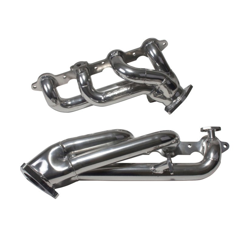BBK 99-04 GM Truck SUV 4.8 5.3 Shorty Tuned Length Exhaust Headers - 1-3/4 Chrome - Crew Original