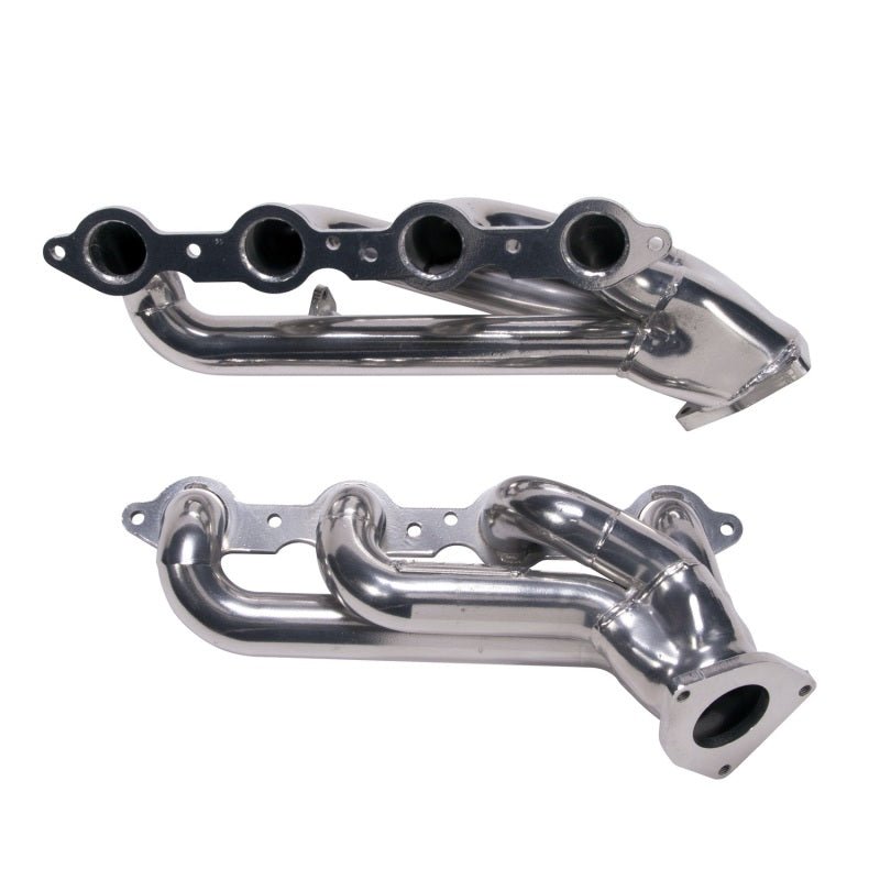 BBK 99-04 GM Truck SUV 6.0 Shorty Tuned Length Exhaust Headers - 1-3/4 Silver Ceramic - Crew Original
