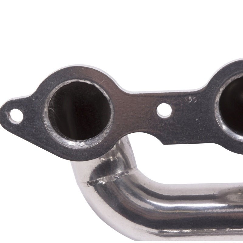 BBK 99-04 GM Truck SUV 6.0 Shorty Tuned Length Exhaust Headers - 1-3/4 Silver Ceramic - Crew Original