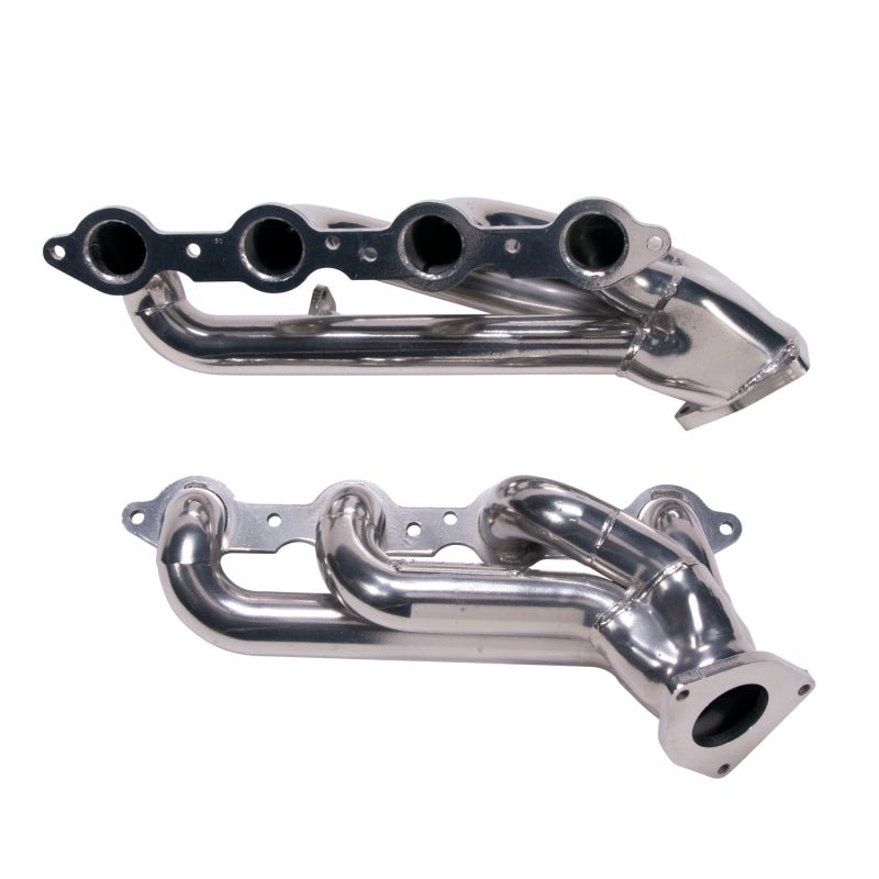 BBK 99-04 GM Truck SUV 6.0 Shorty Tuned Length Exhaust Headers - 1-3/4 Silver Ceramic - Crew Original