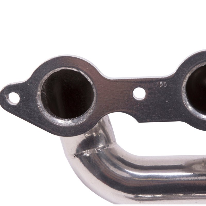 BBK 99-04 GM Truck SUV 6.0 Shorty Tuned Length Exhaust Headers - 1-3/4 Silver Ceramic - Crew Original