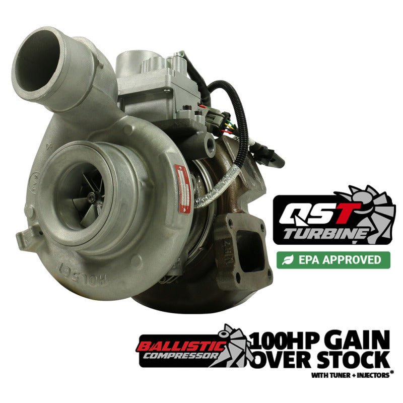 BD Diesel 64.5mm Compressor 70mm Turbine Screamer Turbo Kit - 07.5-12 Dodge 6.7L Cummins - Crew Original