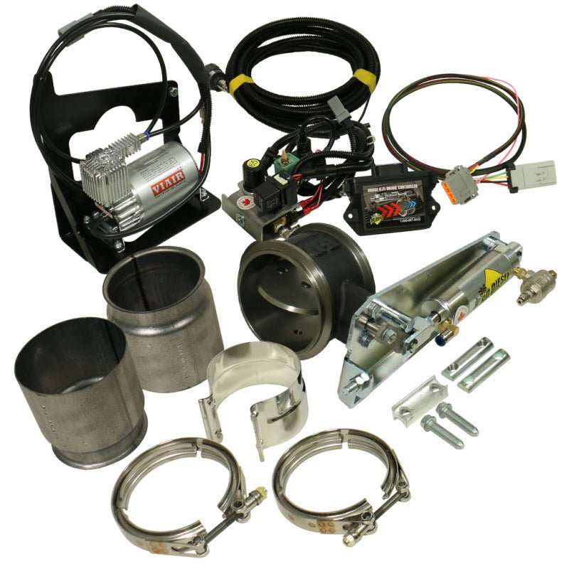 BD Diesel Brake - 2007.5-2017 Dodge 6.7L w/Non-VGT Turbo/5in Exhaust - Remote Exhaust Brake Kit - Crew Original