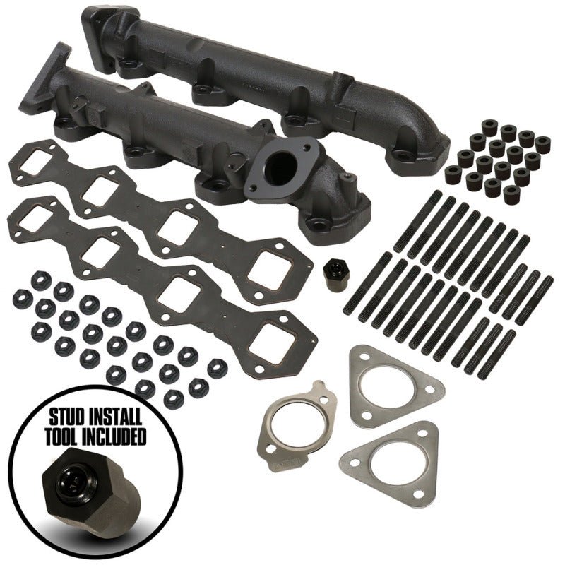 BD Diesel Exhaust Manifold Kit - Ford 2011-2014 F250/F350/F450/F550 6.7L PowerStroke - Crew Original