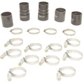 BD Diesel Intercooler Hose & Clamp Kit - 1999-2003 Ford 7.3L PowerStroke - Crew Original