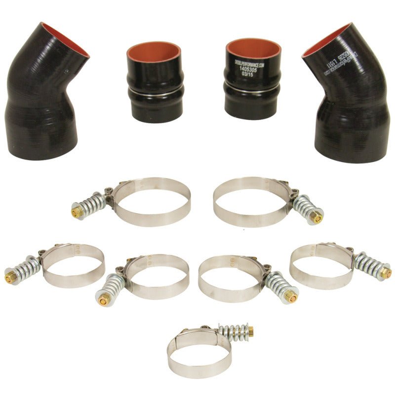 BD Diesel Intercooler Hose/Clamp Kit - Dodge 1994-2002 - Crew Original
