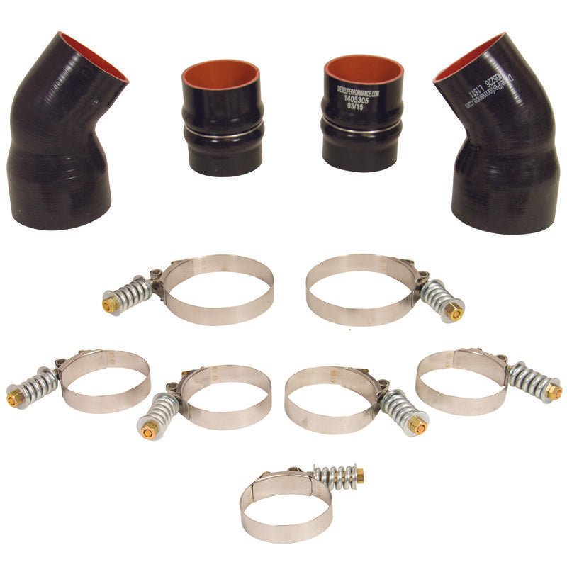 BD Diesel Intercooler Hose/Clamp Kit - Dodge 1994-2002 - Crew Original