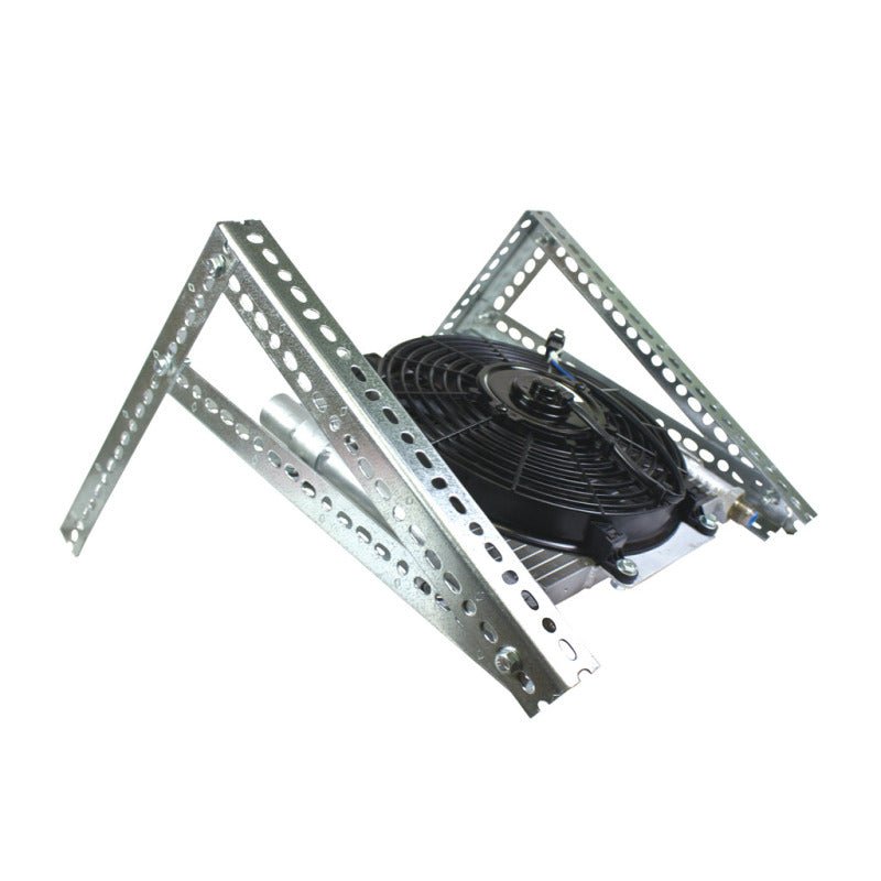 BD Diesel Xtruded Trans Oil Cooler - 1/2 inch Cooler Lines - Crew Original