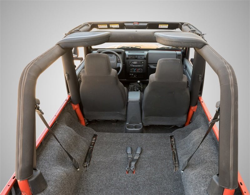 BedRug 03-06 Jeep LJ Unlimited Rear 4pc Cargo Kit (Incl Tailgate & Tub Liner) - Crew Original