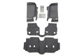 BedRug 07-16 Jeep JK Unlimited 4Dr Front 4pc BedTred Floor Kit (Incl Heat Shields) - Crew Original