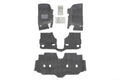BedRug 07-16 Jeep JK Unlimited 4Dr Front 4pc Floor Kit (Incl Heat Shields) - Crew Original