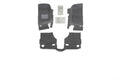 BedRug 2018+ Jeep JL 4 Door BedRug 3pc Front Floor Kit - Crew Original