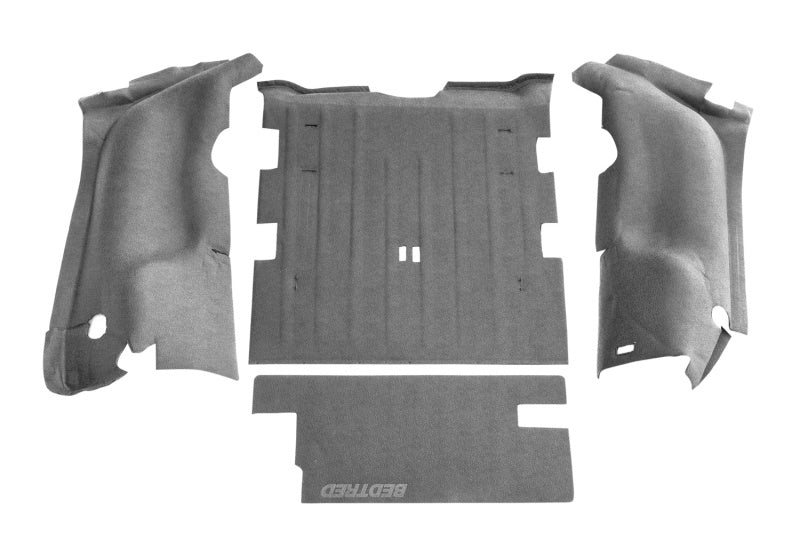 BedRug 97-06 Jeep TJ Rear 4pc BedTred Cargo Kit (Incl Tailgate) - Crew Original