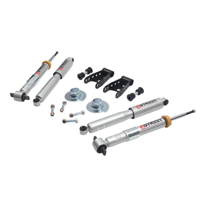 Belltech 15-17 Ford F-150 +1in to -3in Front 2in Rear Lowering Kit - Crew Original