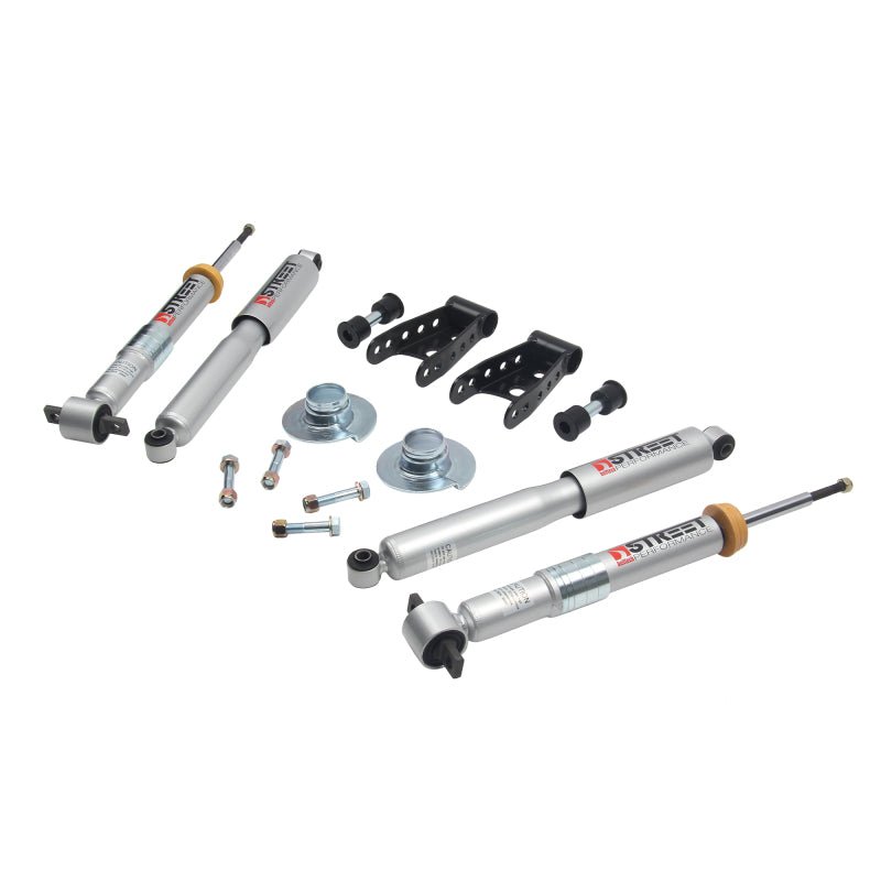 Belltech 15-17 Ford F-150 +1in to -3in Front 2in Rear Lowering Kit - Crew Original