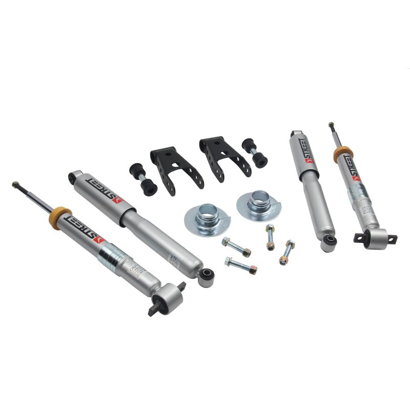 Belltech 15-17 Ford F-150 +1in to -3in Front 2in Rear Lowering Kit - Crew Original