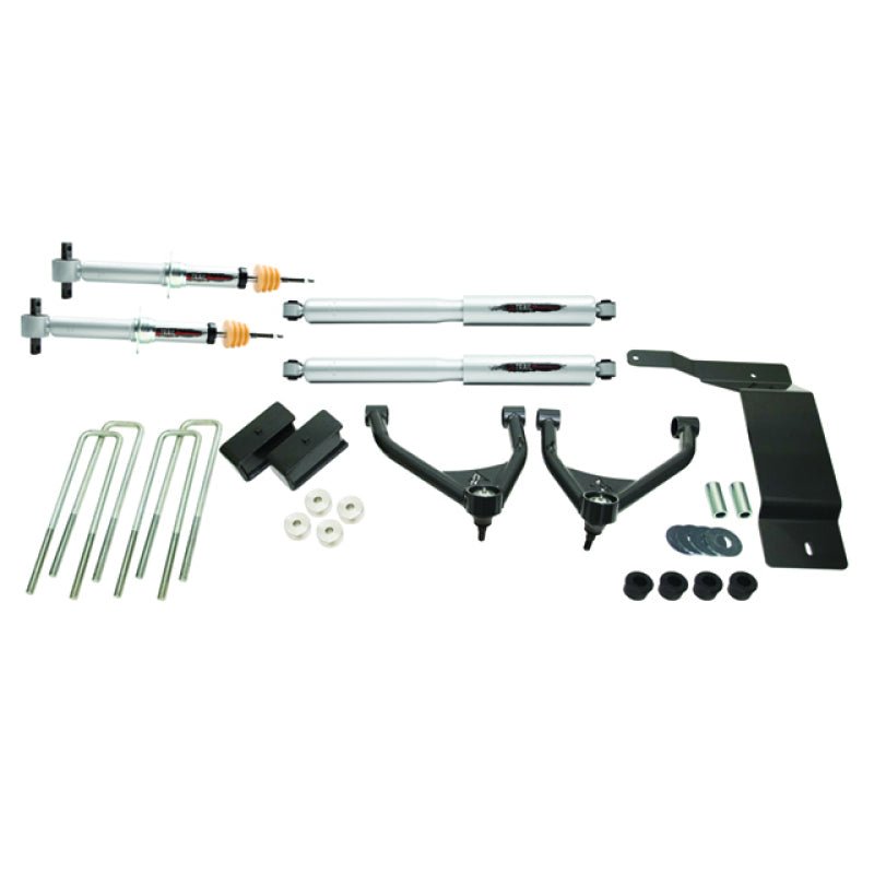 Belltech 16-18 Chevrolet Silverado / GMC Sierra 1500 4WD 4in Suspension Lift Kit w/ Shocks - Crew Original
