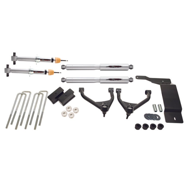 Belltech 16-18 Chevrolet Silverado / GMC Sierra 1500 4WD 4in Suspension Lift Kit w/ Shocks - Crew Original