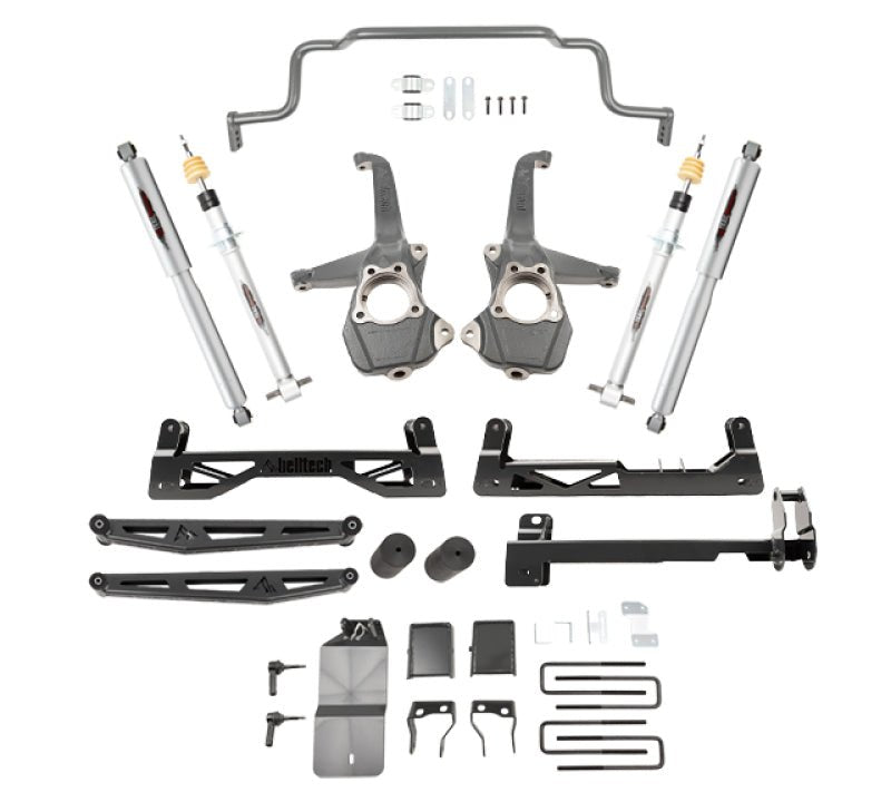 Belltech 19-20 Silverado / GMC Sierra 1500 4WD 6in Suspension Lift Kit w/ Shocks&Fr Swaybar - Crew Original