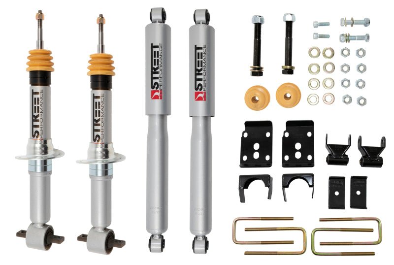 Belltech 2015+ Ford F-150 1-3in Front 5in Rear Lower Kit with SP Shocks - Crew Original