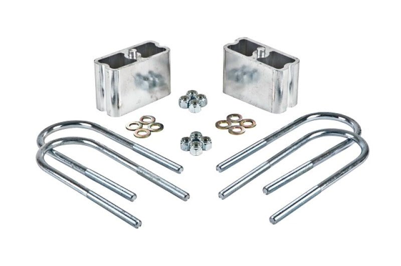 Belltech LOWERING BLOCK KIT 3inch WITH 2 DEGREE ANGLE - Crew Original