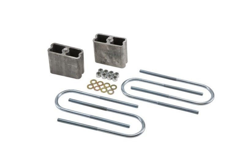 Belltech LOWERING BLOCK KIT 4inch EXTRUDED BLOCKS - Crew Original