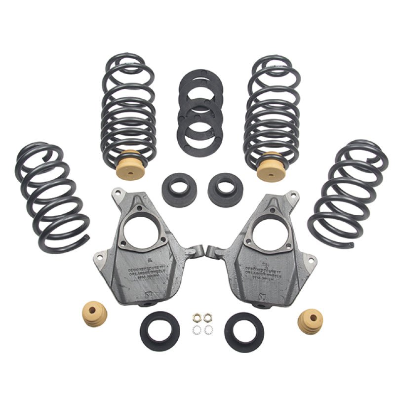 Belltech LOWERING KIT 14-17 GM SUV w/o Magnetic Ride 2-4inF - 4inR - Crew Original