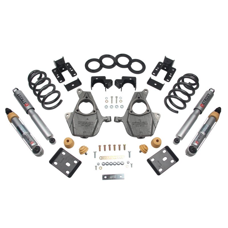 Belltech LOWERING KIT 16.5-17 Chevrolet Silverado Ext/Crew Cab 2WD 3-4F / 5-6R - Crew Original