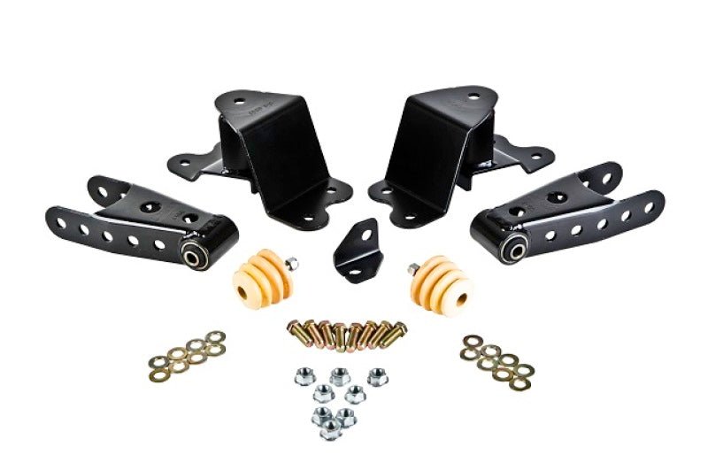 Belltech SHACKLE AND HANGER KIT 88-98 C-1500/2500 STD CAB - Crew Original