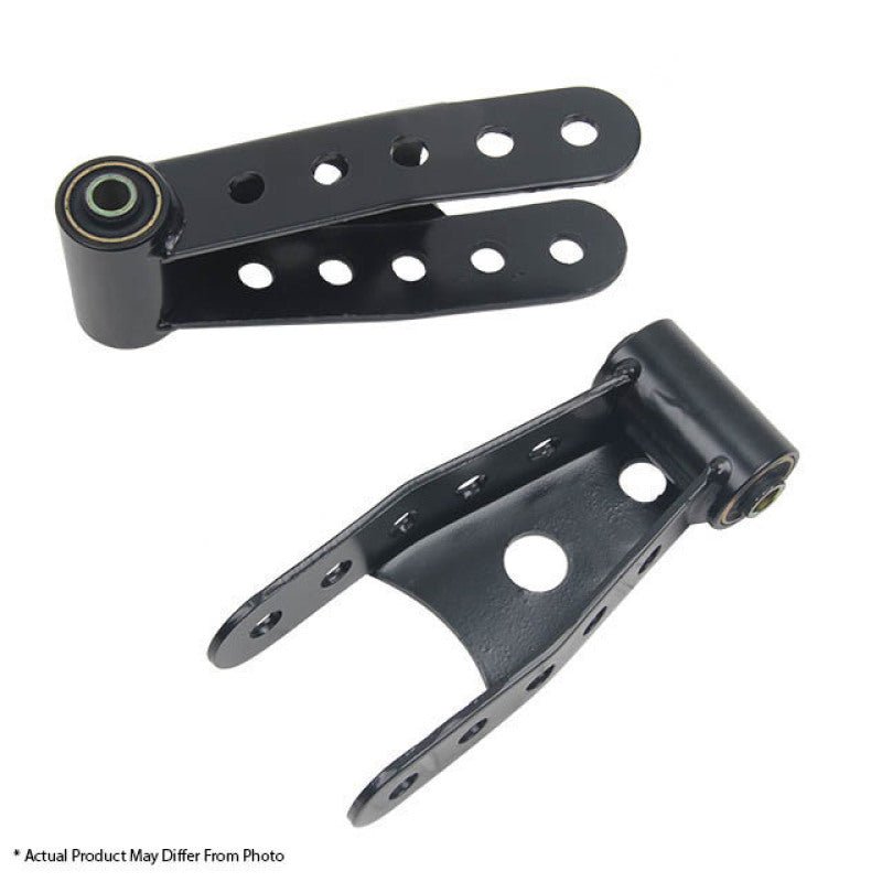 Belltech SHACKLE KIT 2019+ SIlverado / Sierra 2WD/4WD 2in Drop - Crew Original