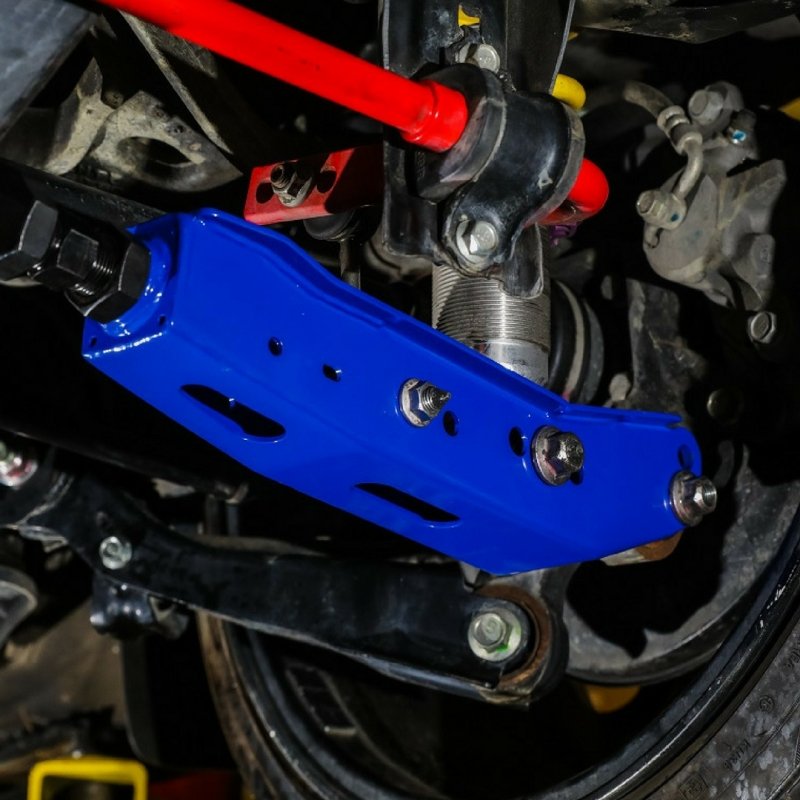 BLOX Racing Rear Lower Control Arms - Blue (2013+ Subaru BRZ/Toyota 86 / 2008+ Subaru WRX/STI) - Crew Original