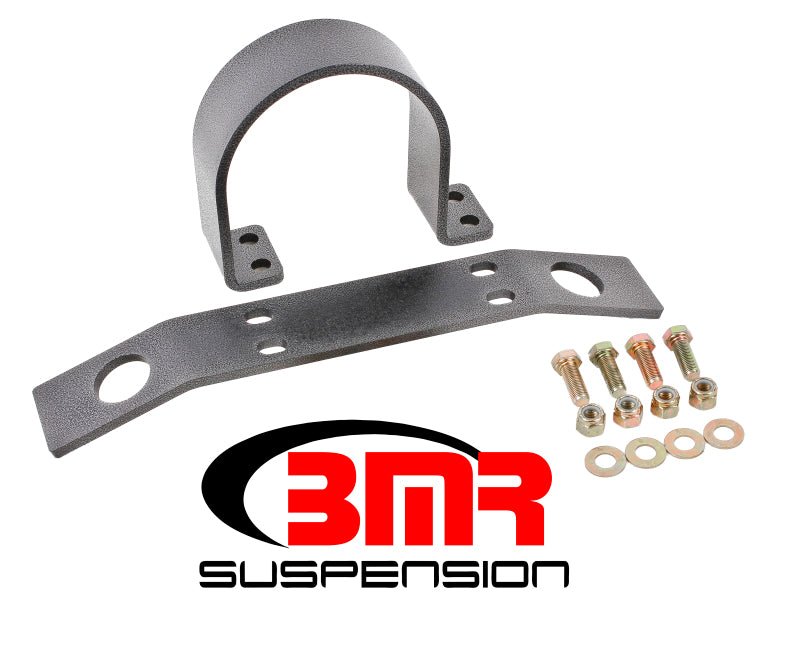 BMR 04-06 GTO Driveshaft Safety Loop - Black Hammertone - Crew Original