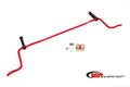 BMR 05-10 S197 Mustang Rear Solid 22mm Sway Bar Kit w/ Bushings & Billet Links - Red - Crew Original