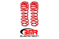BMR 05-14 S197 Mustang GT/GT500 Rear Performance/Drag Lowering Springs - Red - Crew Original