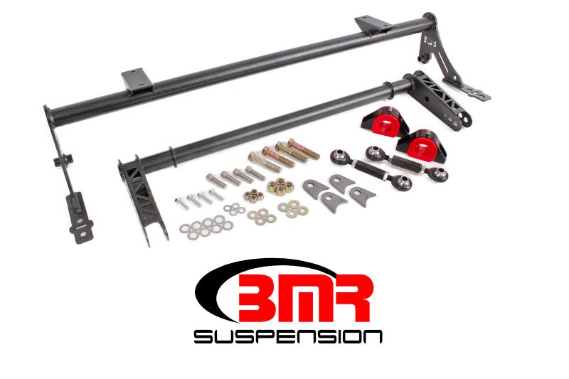 BMR 05-14 S197 Mustang Rear Bolt-On Hollow 35mm Xtreme Anti-Roll Bar Kit (Poly) - Black Hammertone - Crew Original