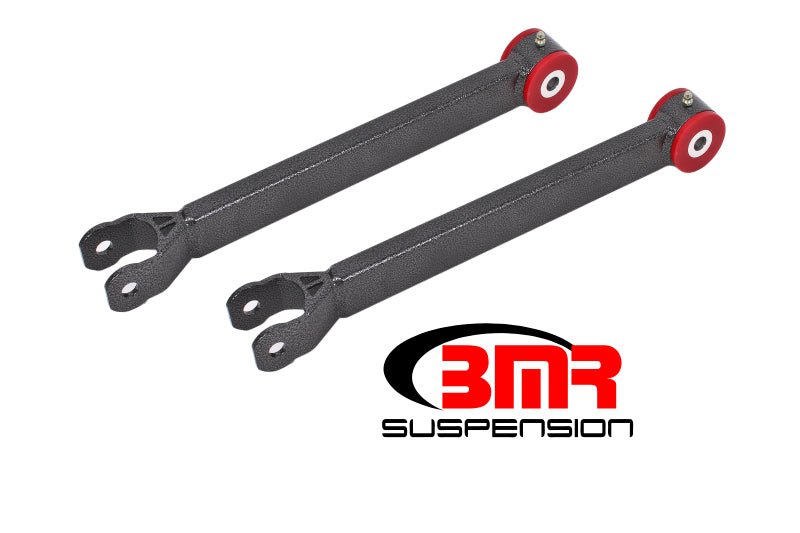 BMR 08-17 Challenger Non-Adj. Lower Trailing Arms (Polyurethane) - Black Hammertone - Crew Original