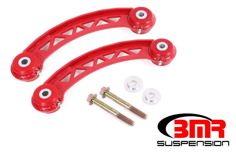 BMR 08-17 Challenger Non-Adj. Upper Trailing Arms (Polyurethane) - Red - Crew Original